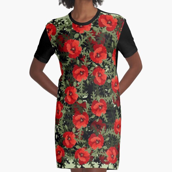 Strauß T-Shirt Kleid