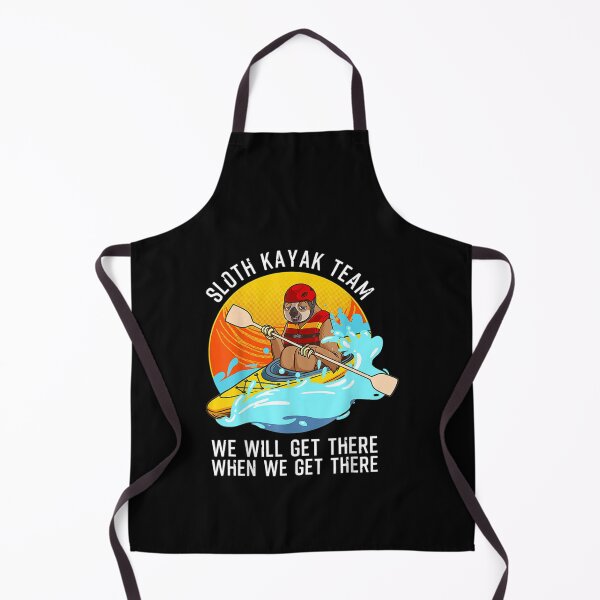 Item preview, Sloth Kayak Team Funny Kayaking Animal Retro Kayakers Tee designed and sold by GiselleShop.
