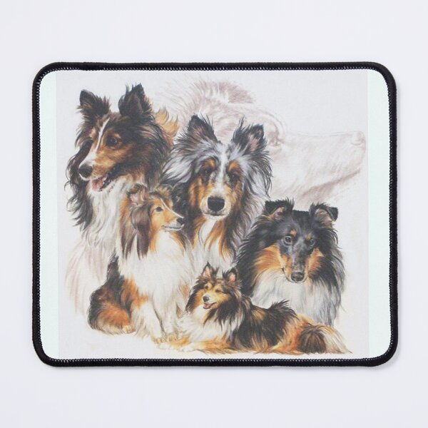 Item preview, Shetland Sheepdog Grouping designed and sold by BarbBarcikKeith.