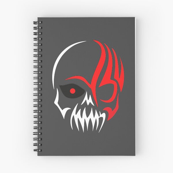 Item preview, Red eye skull (White & Red) designed and sold by PeterMun1007.