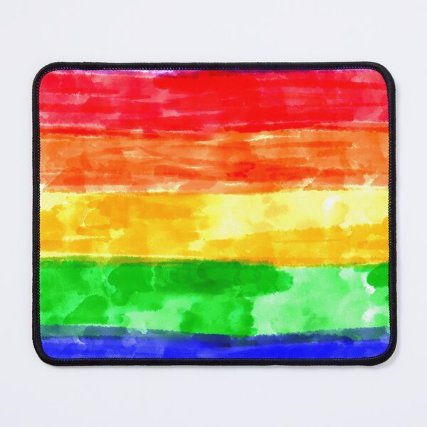 Item preview, Watercolor rainbow pride designed and sold by Art and Flowers.