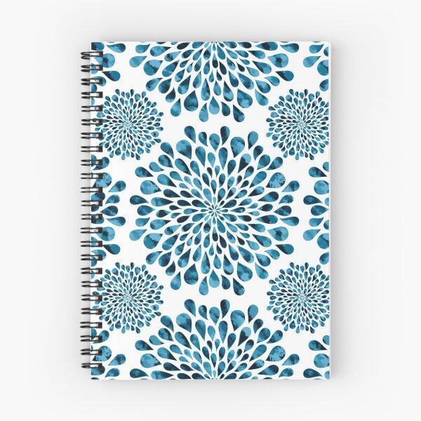 Item preview, Blue Floral pattern designed and sold by Swags.