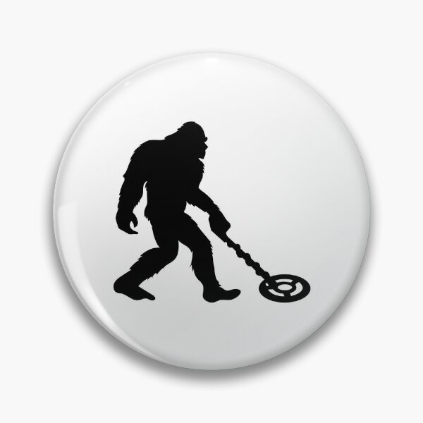 Item preview, Bigfoot Sasquatch Metal Detector Metal Detecting designed and sold by DamnGoodDesign.