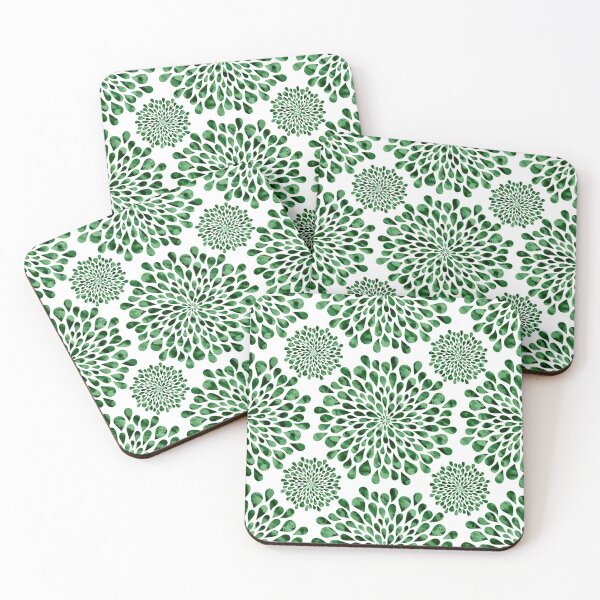Item preview, Green Floral Pattern designed and sold by Swags.