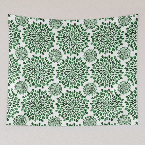 Item preview, Green Floral Pattern designed and sold by Swags.