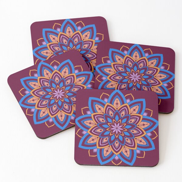 Item preview, Sunset Mandala  designed and sold by OwlBeeDesigns.
