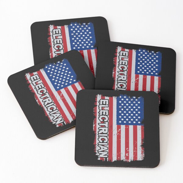 Item preview, Funny Electrician USA designed and sold by titanosdesign.