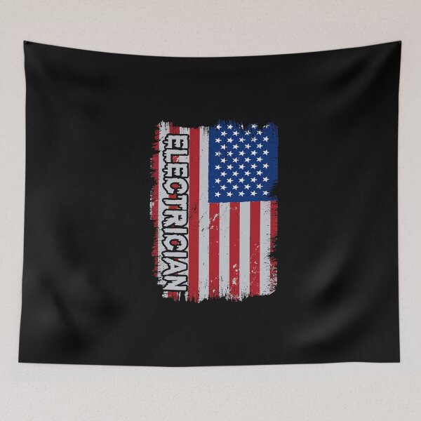 Item preview, Funny Electrician USA designed and sold by titanosdesign.