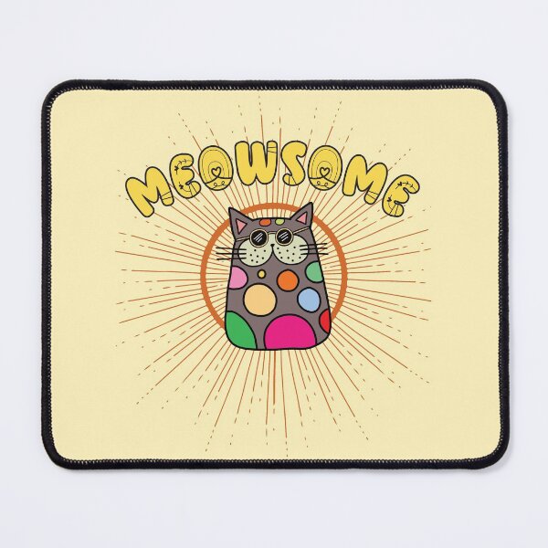 Item preview, Meowsome doodle cat II designed and sold by Kidzz.
