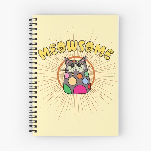 Item preview, Meowsome doodle cat II designed and sold by Kidzz.