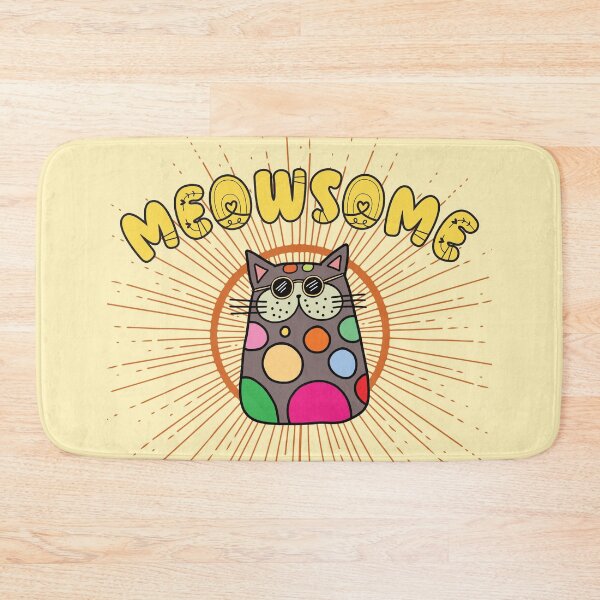 Item preview, Meowsome doodle cat II designed and sold by Kidzz.
