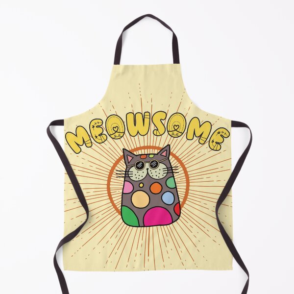Item preview, Meowsome doodle cat II designed and sold by Kidzz.