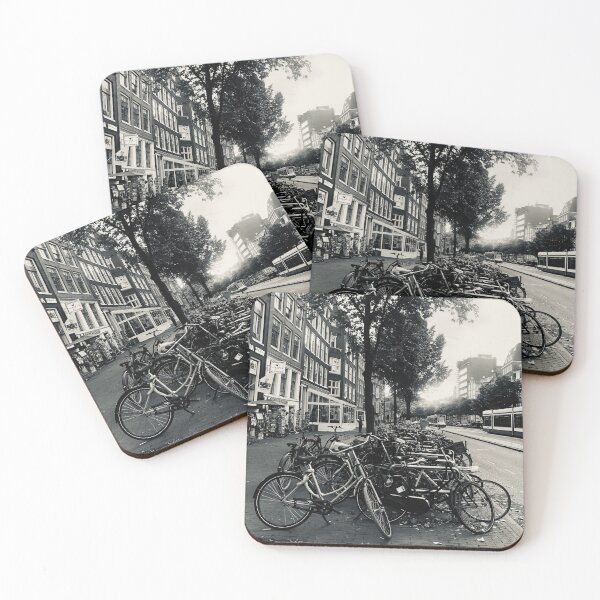 Item preview, Amsterdam city travel photography wall art, bikes, bicycles. designed and sold by Noel Ali ⭐⭐⭐⭐⭐.