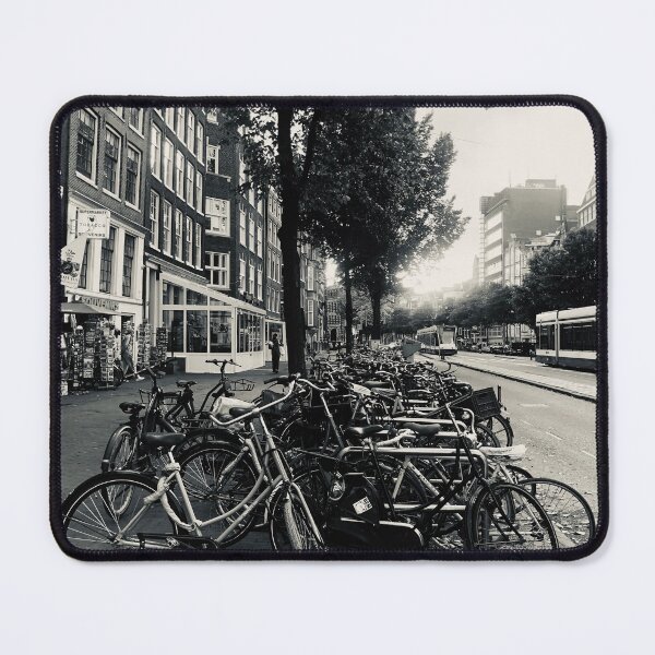 Item preview, Amsterdam city travel photography wall art, bikes, bicycles. designed and sold by Noel Ali ⭐⭐⭐⭐⭐.