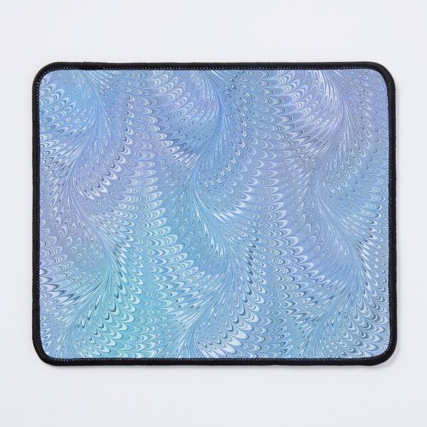 Item preview, Ebru Marbled Design in Blue  designed and sold by ReesDesigns.