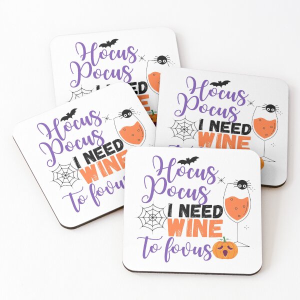 Item preview, Hocus pocus I need wine to focus designed and sold by Hoetoons.