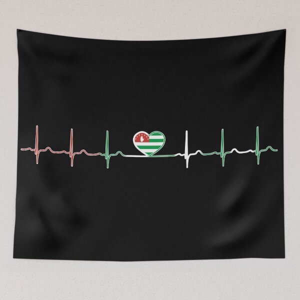Item preview, Heartbeat Abkhazia designed and sold by Heartbeatsalad.