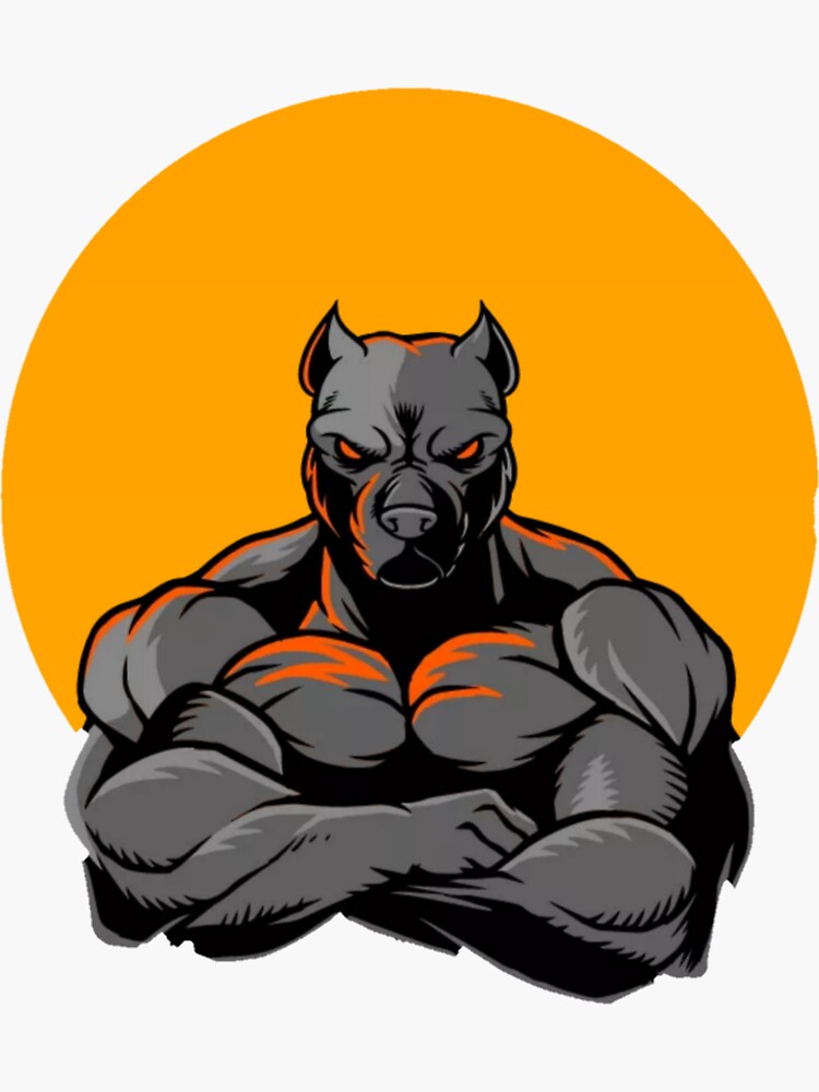 "Full moon werewolf" Sticker for Sale by LalaLogic Redbubble