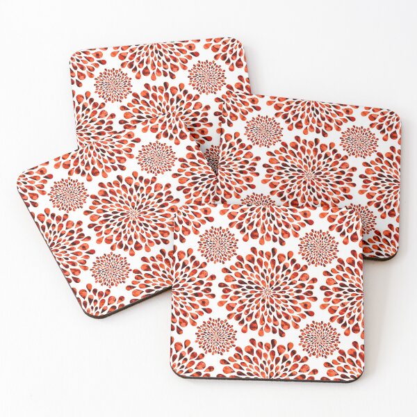 Item preview, Red Floral Pattern designed and sold by Swags.