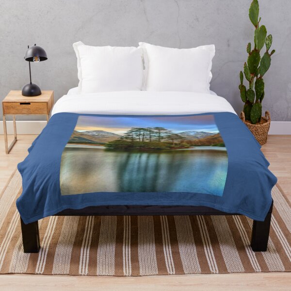 Item preview,  sae woter mountain rocks nature sky blue clouds designed and sold by Alshab.