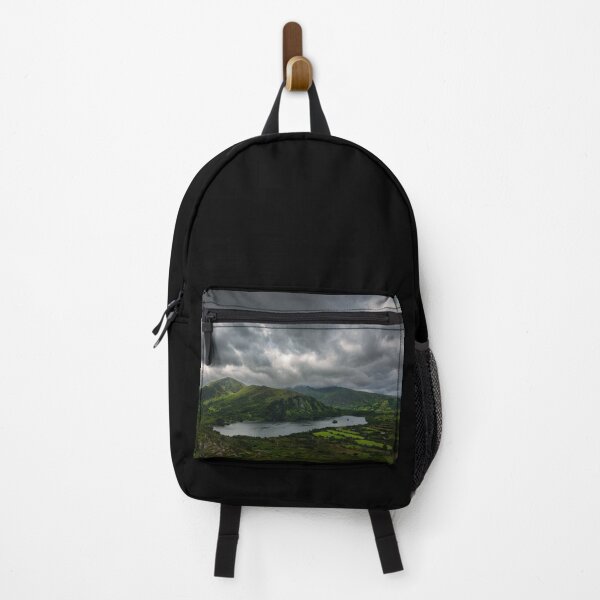 Item preview, Amazing landscape of Ireland, stormy sky, green mountains and deep lakes designed and sold by AlbertMi.