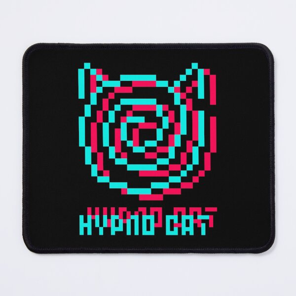 Item preview, Hypno Cat | Typo | v2 Pixelart Hypnotising Cat designed and sold by in-vectors.