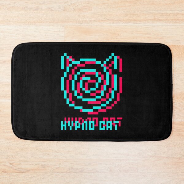 Item preview, Hypno Cat | Typo | v2 Pixelart Hypnotising Cat designed and sold by in-vectors.