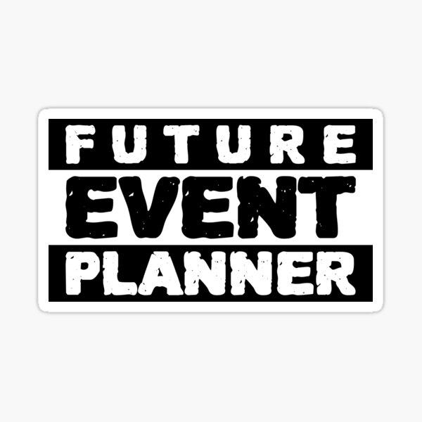 Event Planner Stickers Redbubble