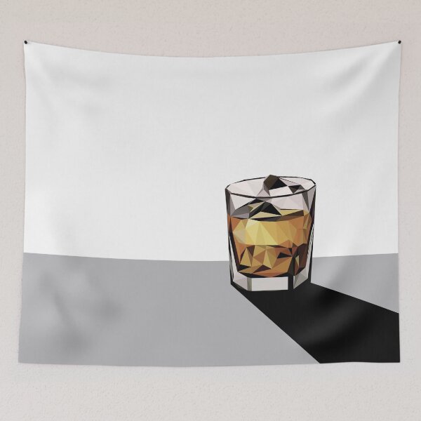 Item preview, Low-poly Scotch - White designed and sold by thedustyshelves.