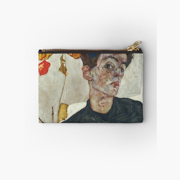 Item preview, Egon Schiele - Self Portrait with Physalis designed and sold by Vivanne-art.