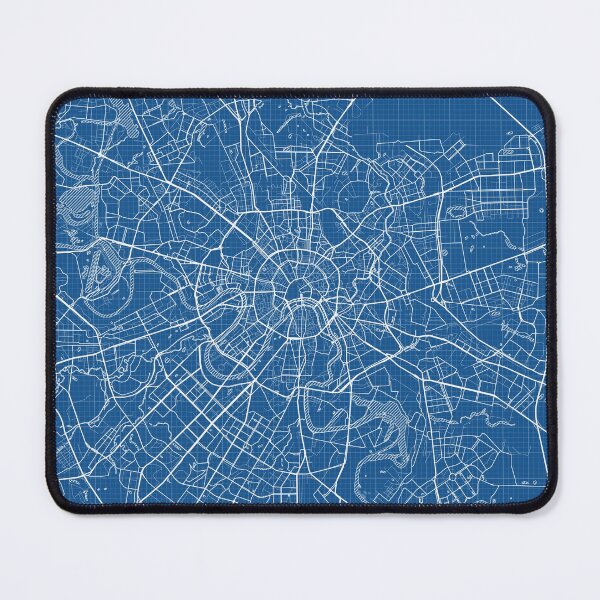 Item preview, Moscow City Map of Russia - Blueprint designed and sold by deMAP.
