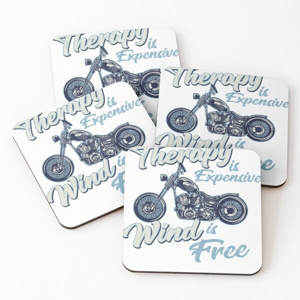 Item preview, Therapy is expensive wind is free bike lover  designed and sold by roboartpixel.