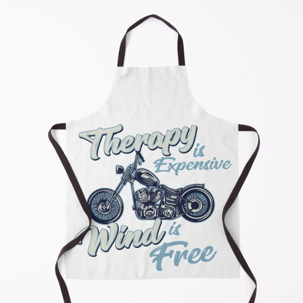Item preview, Therapy is expensive wind is free bike lover designed and sold by roboartpixel.