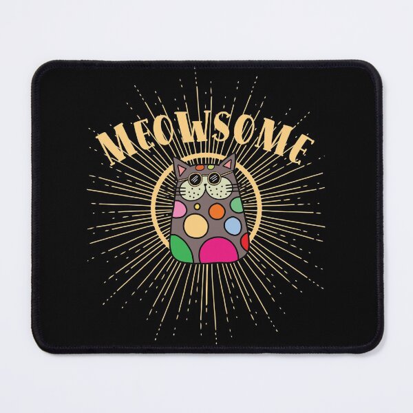 Item preview, Meowsome doodle cat III designed and sold by Kidzz.