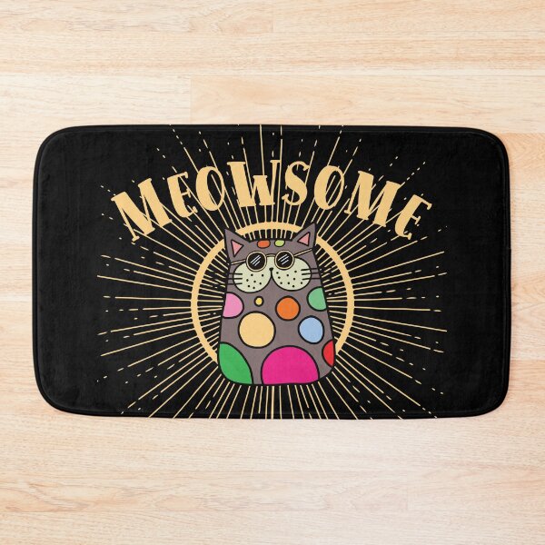 Item preview, Meowsome doodle cat III designed and sold by Kidzz.