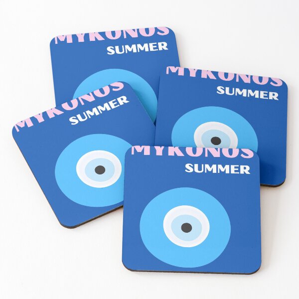 Item preview, Mykonos Summer Print designed and sold by Ansley Glover.