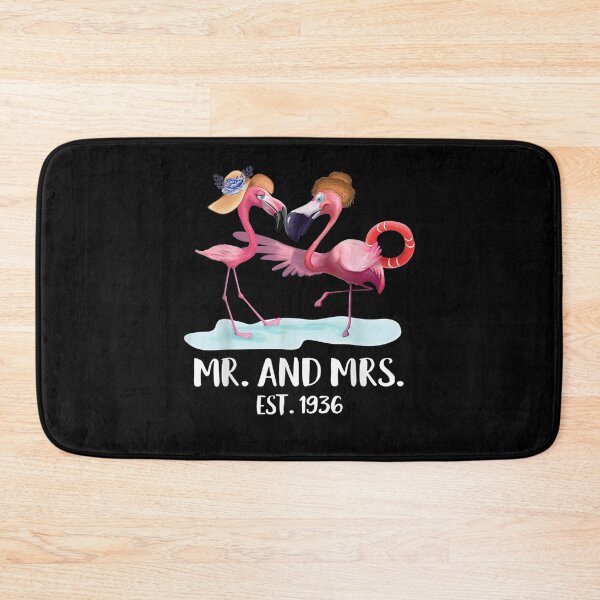 Item preview, Mr. and Mrs. Since 1936 Flamingo wedding anniversary  designed and sold by GodivaShop.