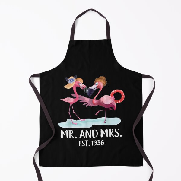 Item preview, Mr. and Mrs. Since 1936 Flamingo wedding anniversary designed and sold by GodivaShop.
