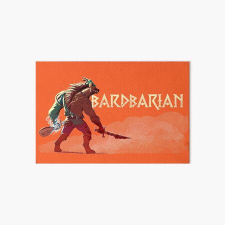 Item preview, Abott - Gnoll Bardbarian designed and sold by beardlyBEN.
