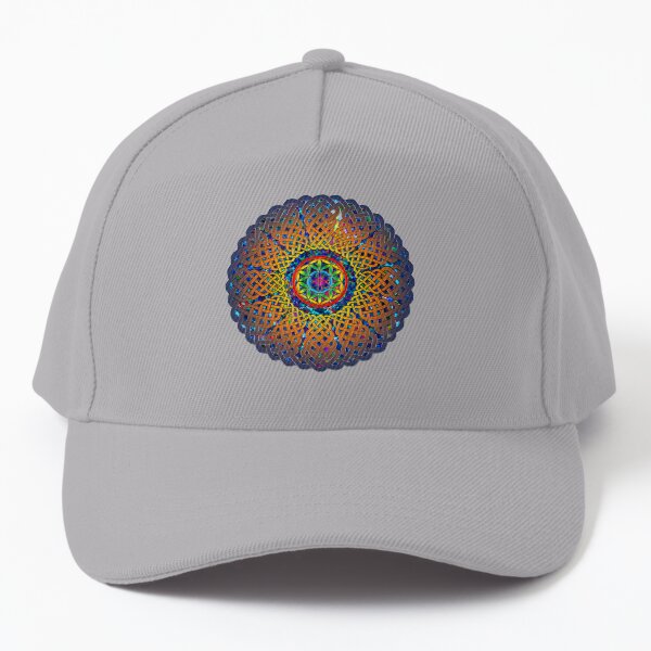 Flower of Life Celtic Mandala Baseball Cap