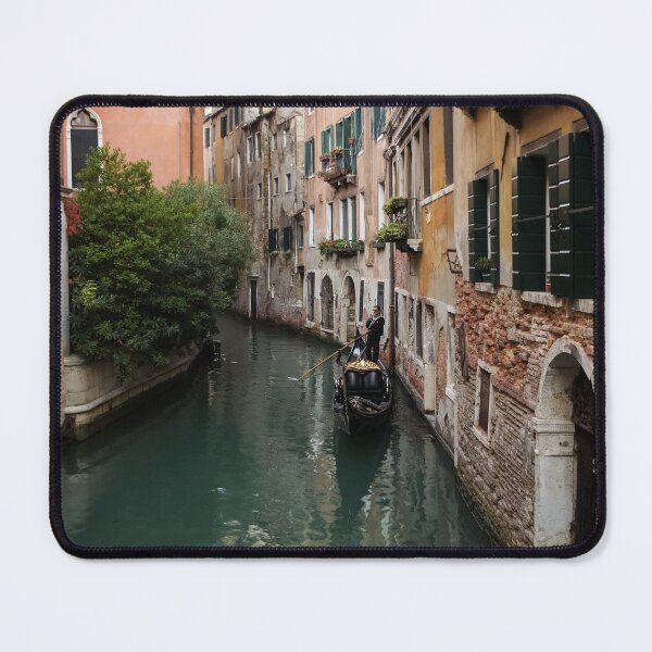 Item preview, Venice Italy - Green Canal Reflections and a Gondola designed and sold by Georgia Mizuleva.