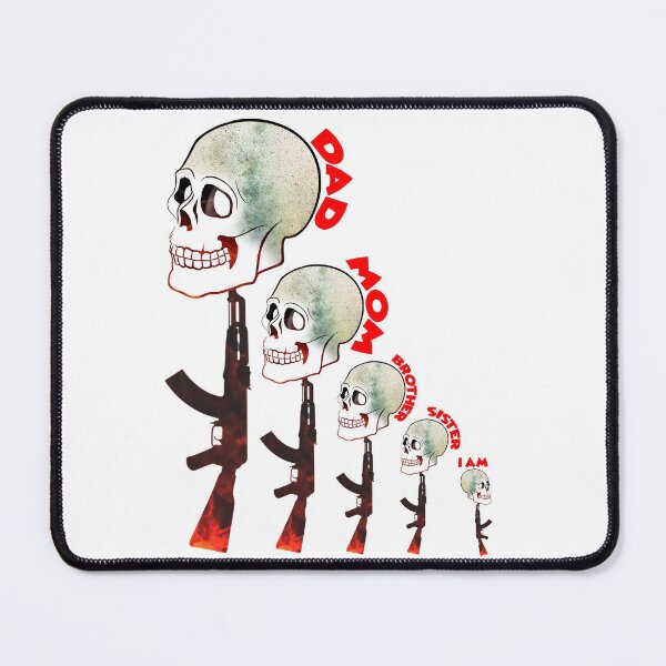 Item preview, family members skull, dad, mom, sister, Brother designed and sold by Mohamedeinoo.