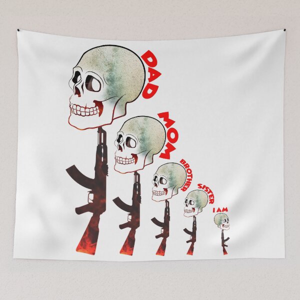 Item preview, family members skull, dad, mom, sister, Brother designed and sold by Mohamedeinoo.