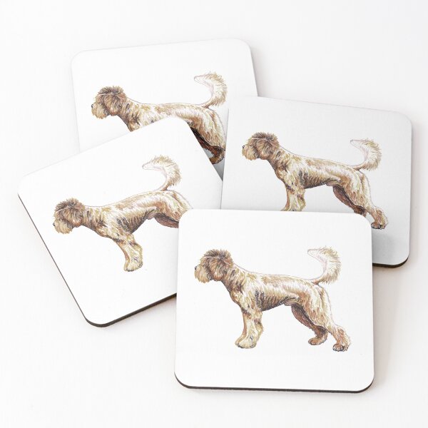 Item preview, Apricot Cockapoo Dog Breed Show Stack Stand - Cream designed and sold by Amber Westwood.