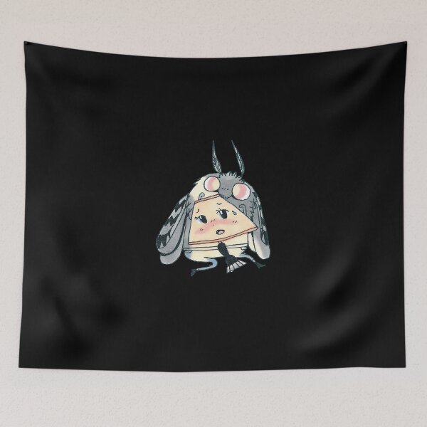 Item preview, Moth Loves Lamp Sticker designed and sold by MarcellaSanto.
