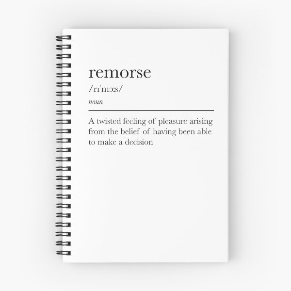 Item preview, Remorse designed and sold by dadapunch.