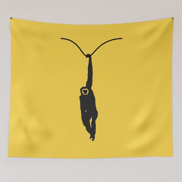 Item preview, Hanging Out Black designed and sold by SpitsPixels.