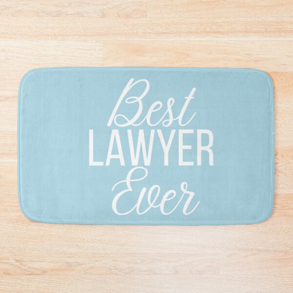 Item preview, Best lawyer ever - funny lawyer gift (white/grey) designed and sold by PickaSticka.