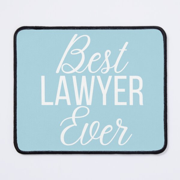 Item preview, Best lawyer ever - funny lawyer gift (white/grey) designed and sold by PickaSticka.