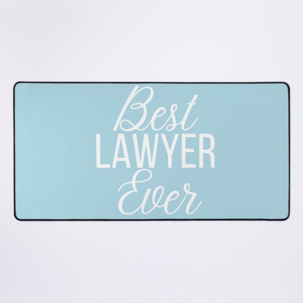 Item preview, Best lawyer ever - funny lawyer gift (white/grey) designed and sold by PickaSticka.